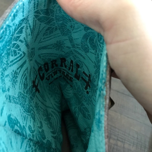 Corral Gold Studded Distressed Boots - Picture 6 of 7